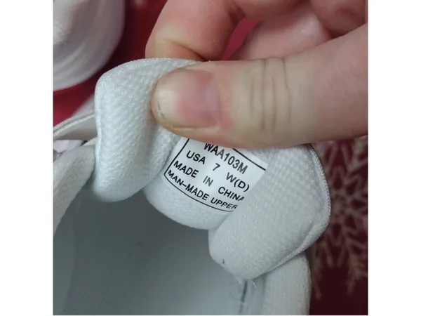 Propet ortholite technology shoes white red size 7 W(D) - Image 6