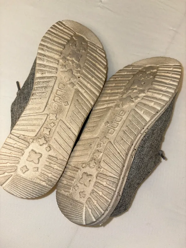Hey Dude Casual Canvas Slip-On Shoes Wendy style L Linen Size 7 - Image 5