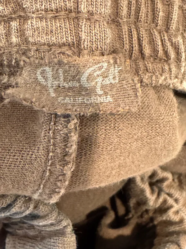 Brandy Melville Rosa Sweat Shorts Brown Carmel by the Sea S M Pull On Comfy - Image 4