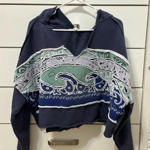 Free People All Time Bandana Sunset Hoodie - Image 3
