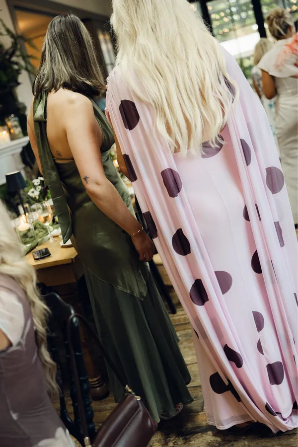 Cape Maxi Dress - Image 7
