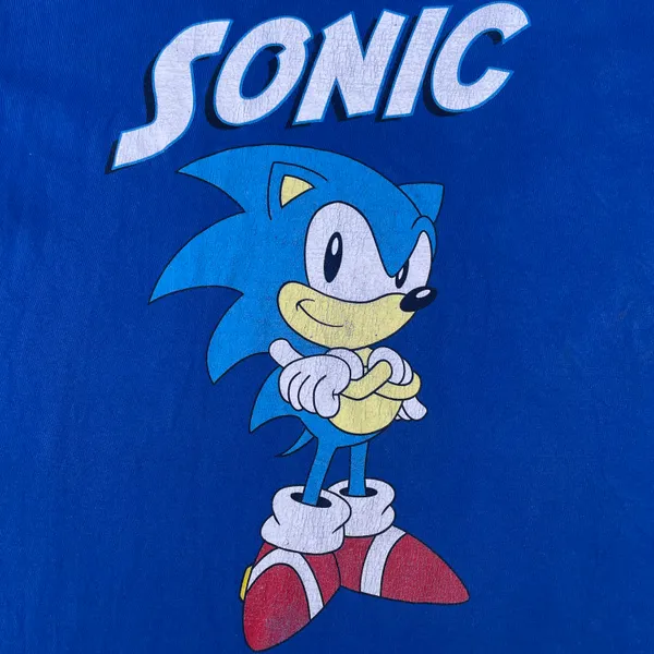 Sonic The Hedgehog Blue Graphic T - Image 3