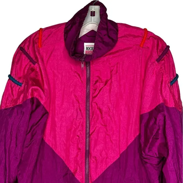 Vintage Rock‎ Creek Casuals Jacket Pink Size L - Image 2