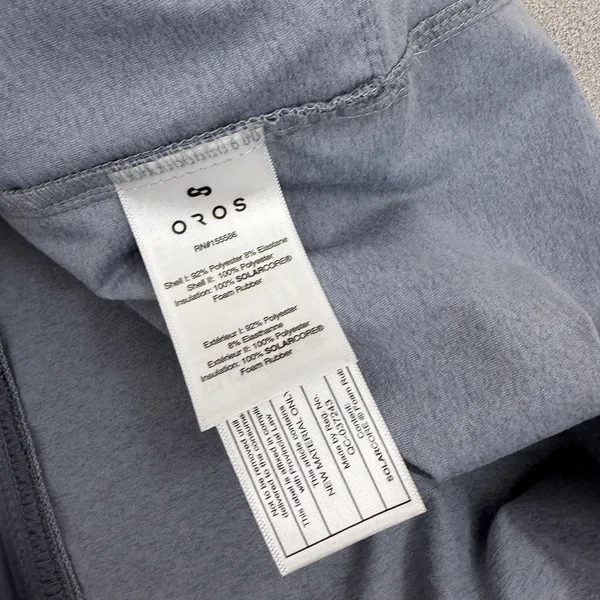 OROS Vest Womens XL Blue Quantum Solarcore Insulated Full Zip Activewear Outdoor - Image 8