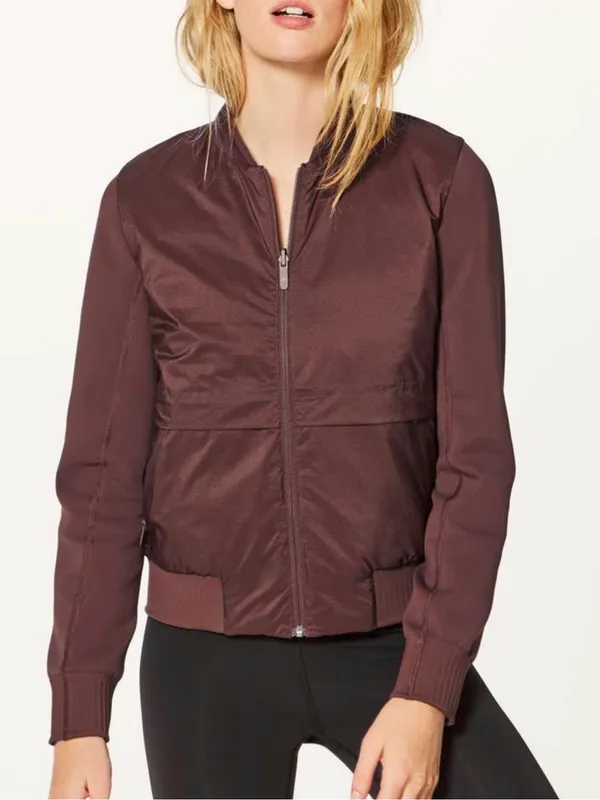 Lululemon Down & Around Bomber (Reversible)
Dark Cedar. size 4 - Image 2