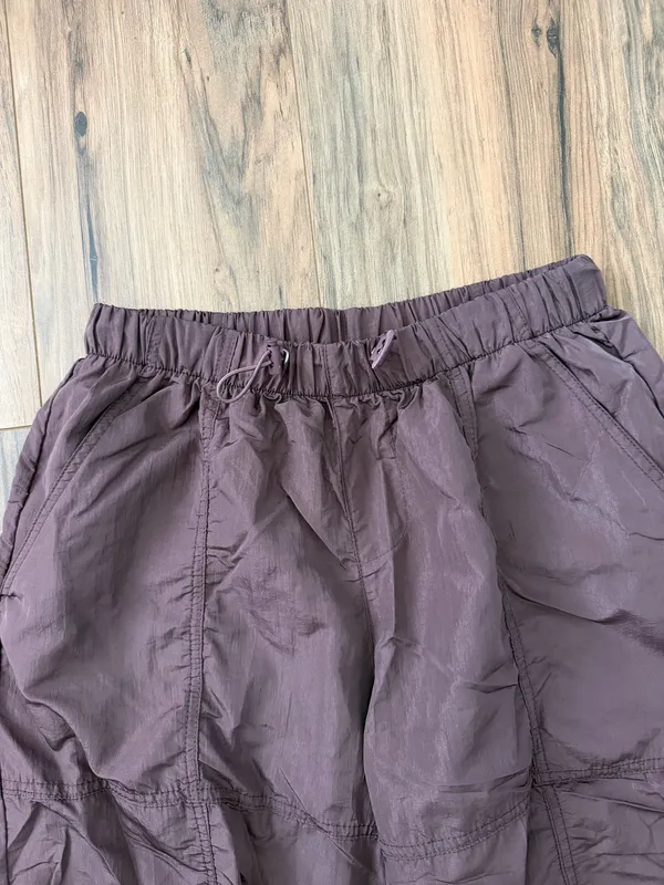 PacSun Parachute Pants Cargo Low-Rise Adjustable Drawstring W S - Image 2