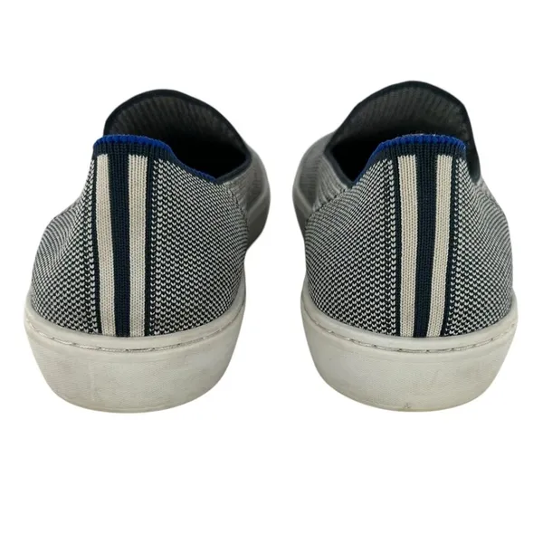 Rothy’s The Original Slip On Sneaker in Anchor Navy Blue & White Size 8.5 - Image 6