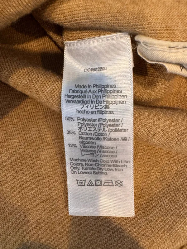 Madewell Cozybrushed Fleece Henley Sweater Top Size L - Image 7