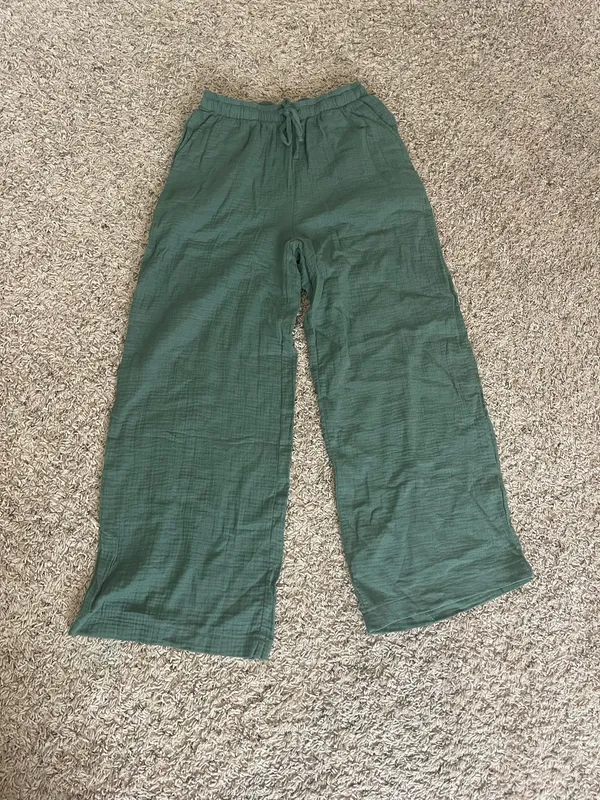 Amazon Green wide leg pants - Image 2