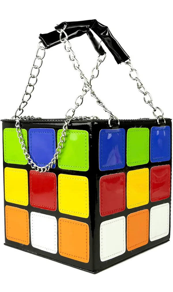 Rubik’s Cube Purse Handbag Multiple - Image 9