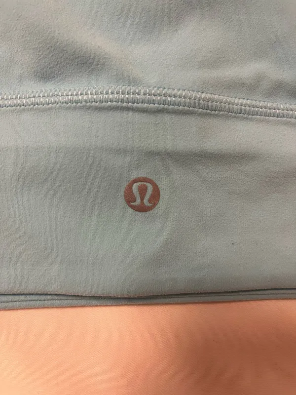 Lululemon Blue Asymmetrical Bra - Image 4