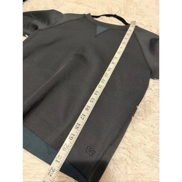 Albion Fit Neo Scuba Sweatshirt in Black XS - Image 5