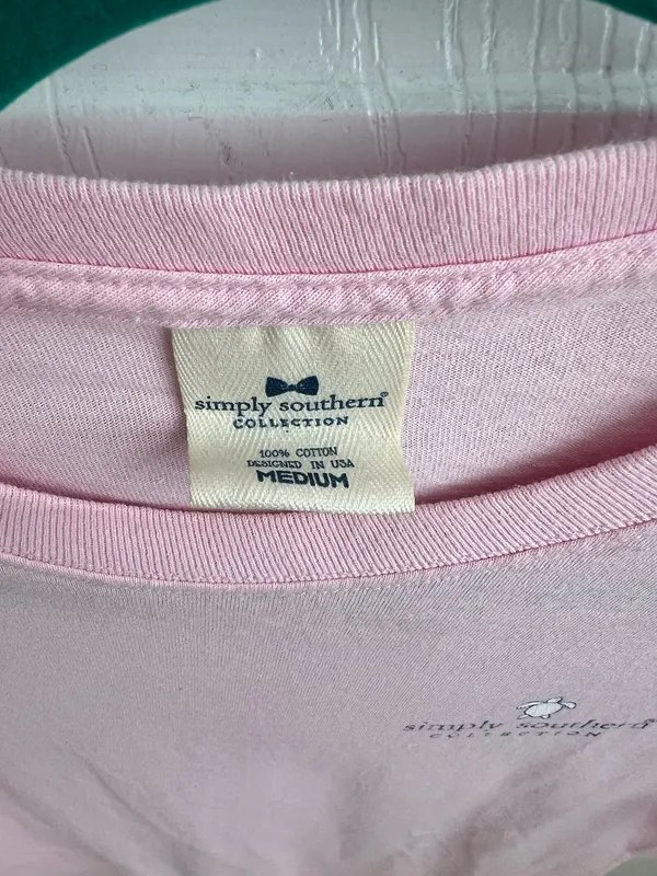 Simply Southern Pink Shirt - Image 3