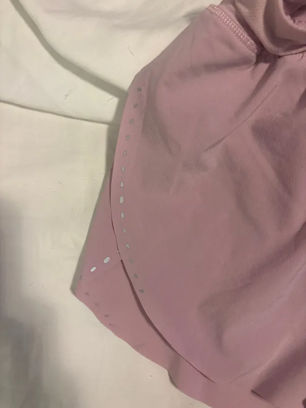 Blush pink lululemon shorts  - Image 3