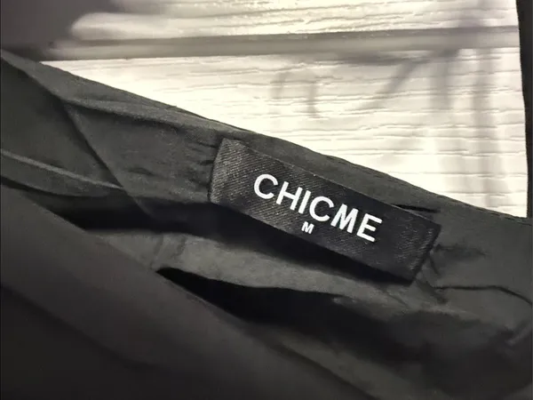 CHICME Elegant Black V-Neck Wide-Leg Jumpsuit with tie back - Image 7