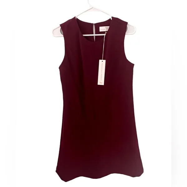 Amanda Uprichard Women's Harlow Dress in Wine NWT - Image 2