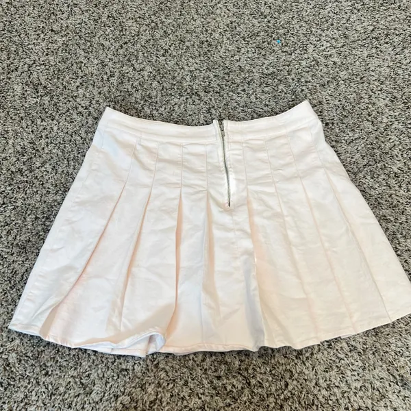Altard State Pink Pleated Mini Skirt Size L Autumn Party School‎ Girl - Image 6