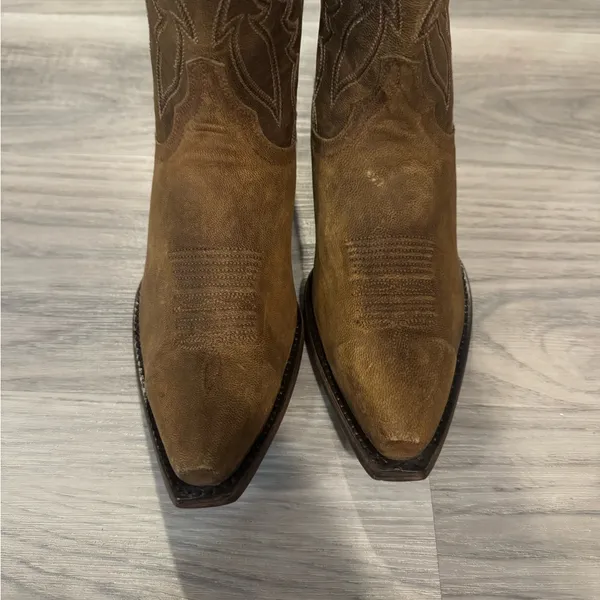 Cavender’s NWT women’s brown cowgirl boots size 6.5 - Image 8