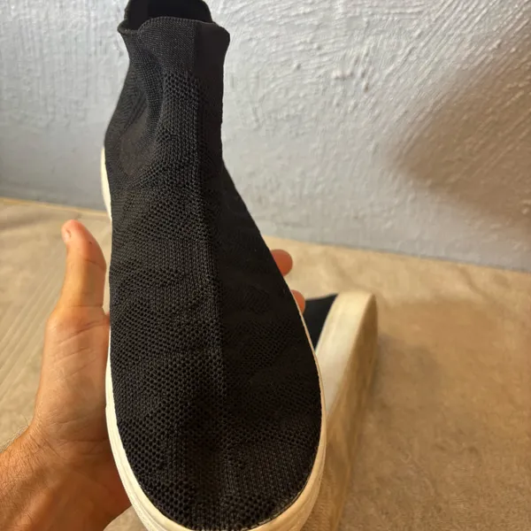 Womens Mudd Sneakers Knit SZ 8.5 M Hitops Georgina Festival - Image 8