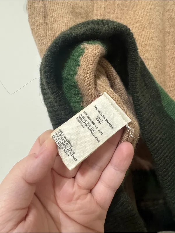Woolrich sheep motif Zip Up Sweater vest - Image 5