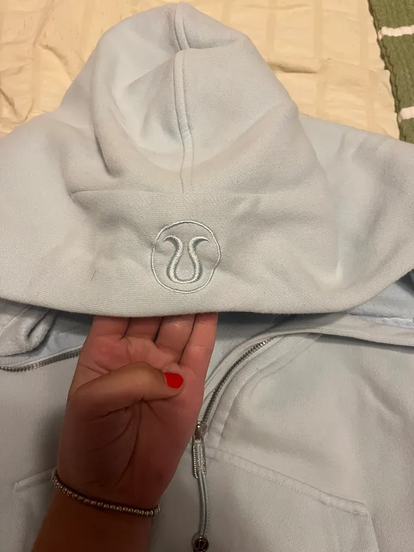 Powder Blue Lululemon Scuba - Image 6