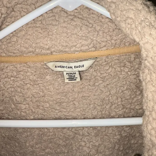 American Eagle Outfitters Beige Teddy Jacket - Image 2