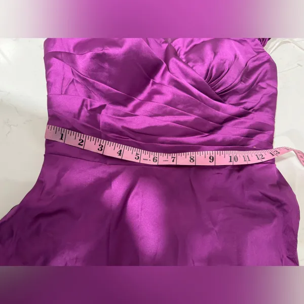 Azazie Vibrant Purple Prom Dress - Image 10