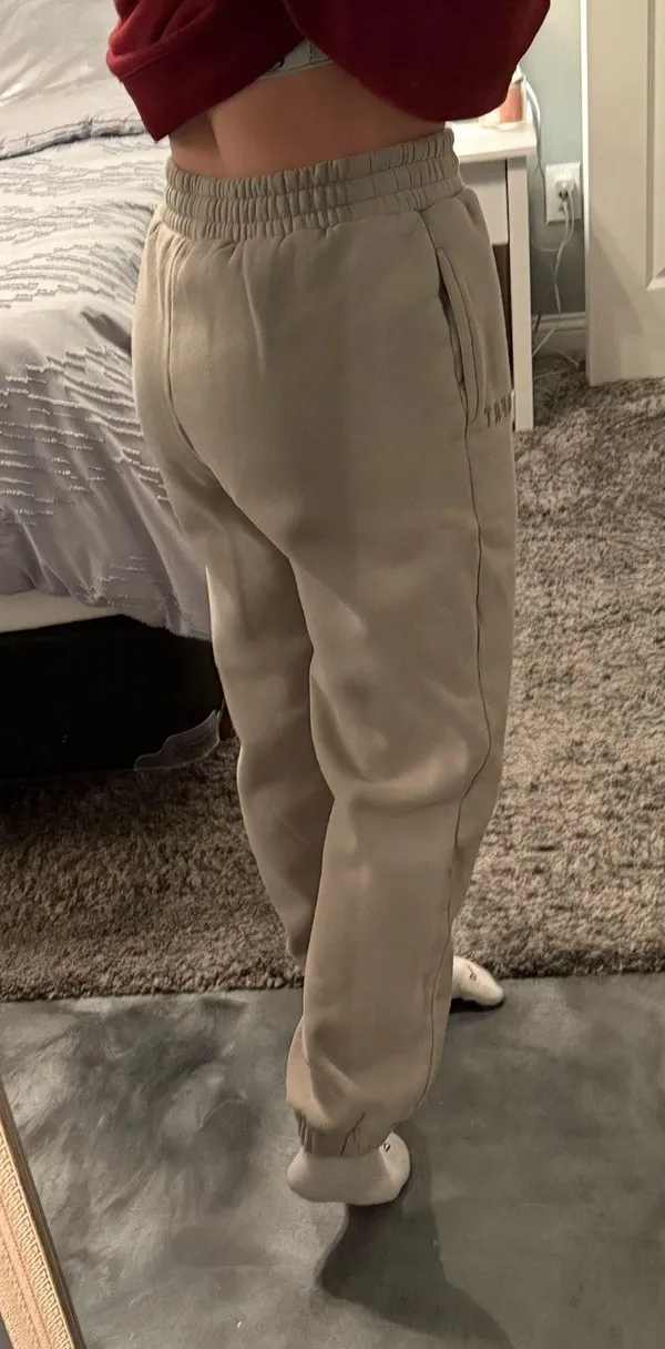 comfrt sweatpants Tan - Image 2