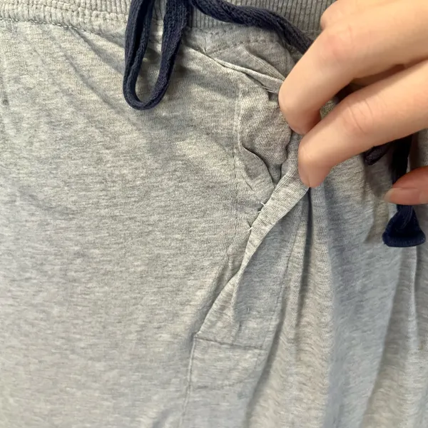Papi Light Grey Lounge Pants Gray Size L - Image 4