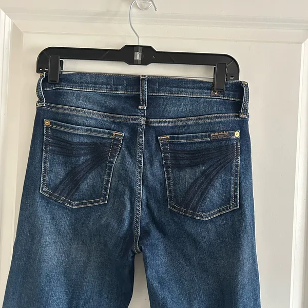 7 For All Mankind Tailorless Dojo Nolita Dark - Image 9