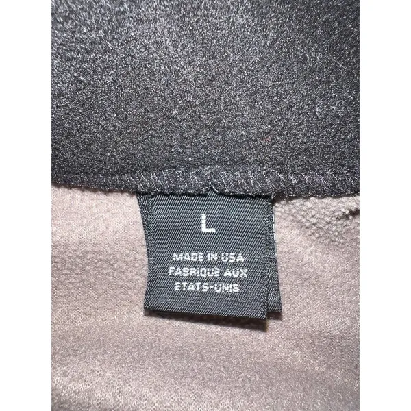 Mountain Hardwear‎ gray/beige quarter Zip fleece sweatshirt size L - Image 3