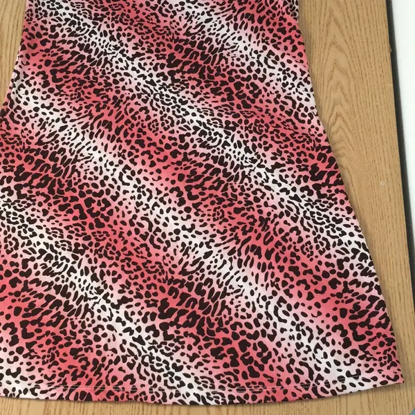 New Animal Print Chemise Pajama Gown Very Stretchy Soft and Comfy Size Small - Image 4