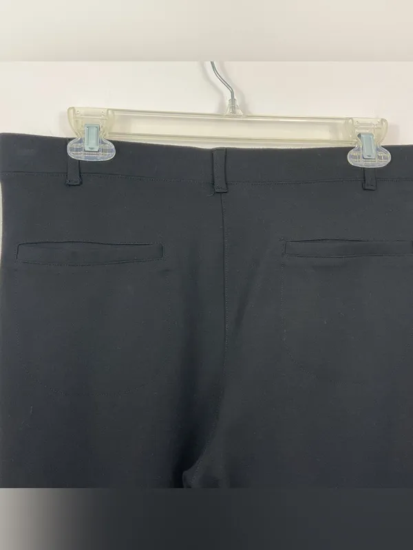 Quince Ultra Stretch Ponte Straight Leg Pants Womens Size Large - Image 4