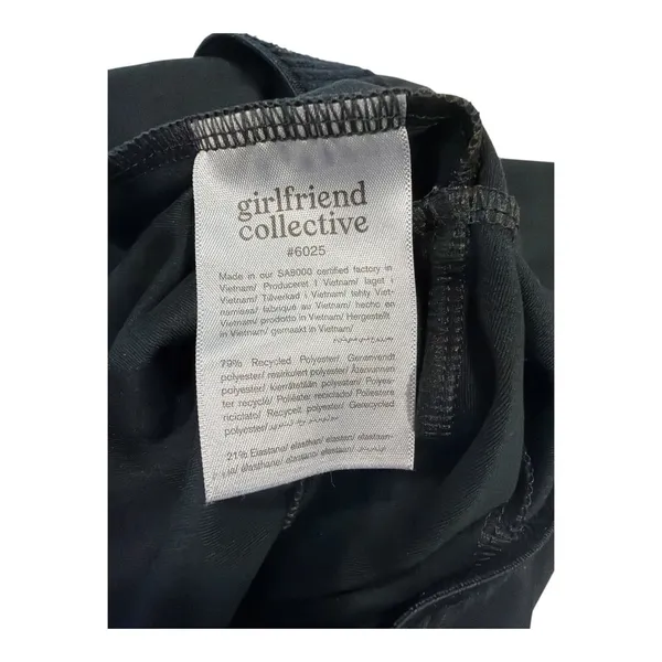 Girlfriend Collective Jumpsuit Size M Black Activewear - Image 4