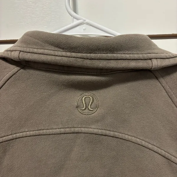 Lululemon Scuba Funnel Neck Brown - Image 4