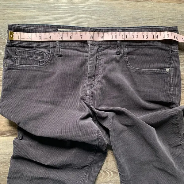 Pilcro and the Letterpress Gray Straight Leg Corduroy Pants 29 - Image 4
