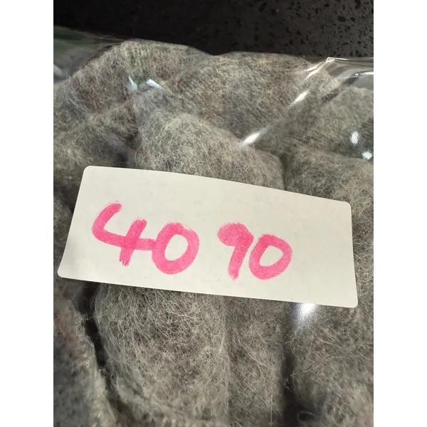 Lululemon Alpaca Wool Blend Cropped Cardigan Sweater Grey XS LW3HQWS - Image 8