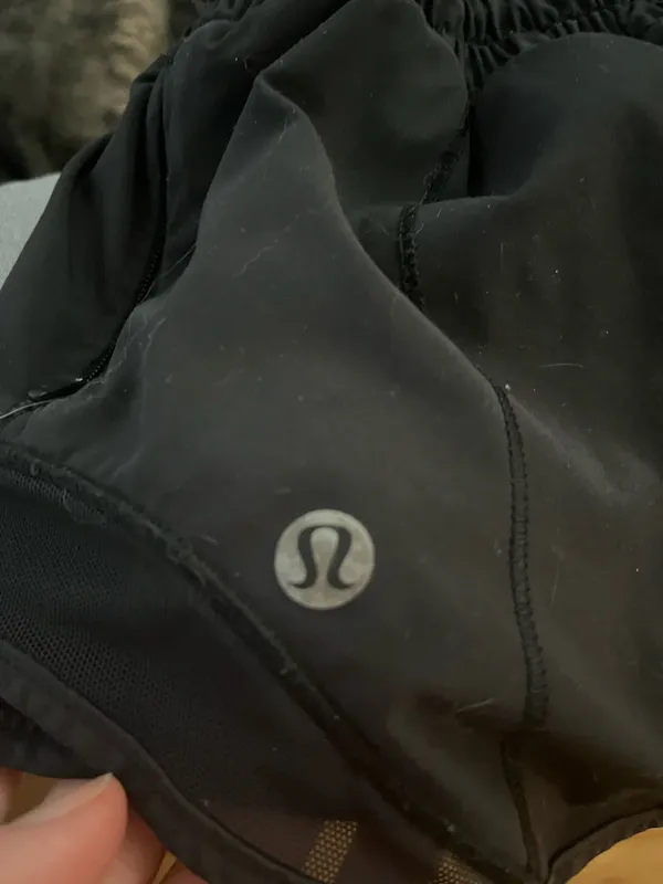 Black Lululemon Hotty Hot Shorts 2.5" - Image 3