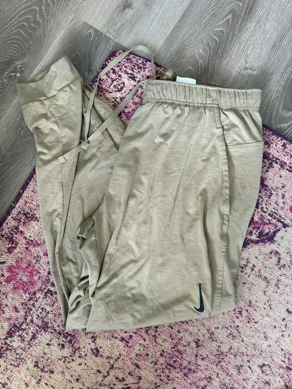 Men’s Nike Joggers Tan - Image 2