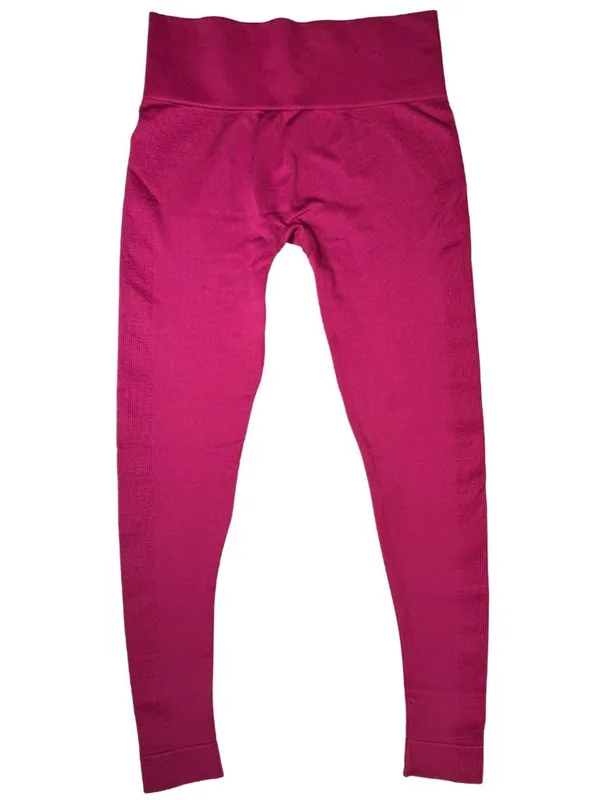 SET Active Sculptflex Power Leggings Wildberry M NWOT High Rise Seamless 7/8 - Image 2