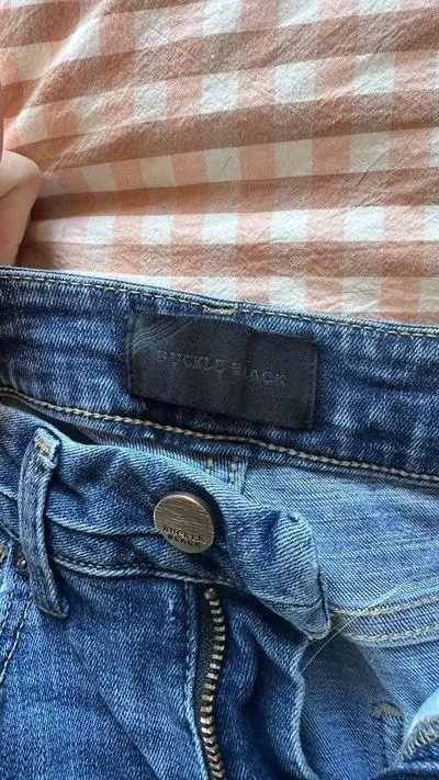 Buckle Bootcut Jeans - Image 3
