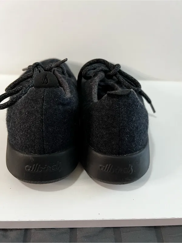 Allbirds Women’s WR Wool Runner Raven Dark Gray Merino Wool Shoes - Image 5