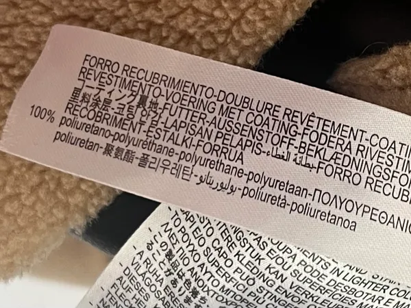 Zara Teddy Shacket Oversized Sherpa Fleece Jacket Neutral Minimalist Quiet Luxury Coat S - Image 10