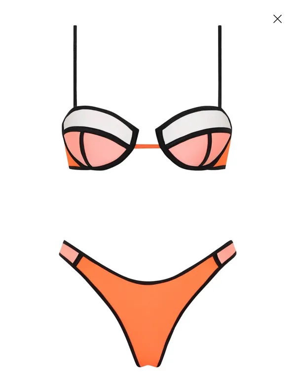 Triangl Poppy Neoprene Bikini Set - Image 4