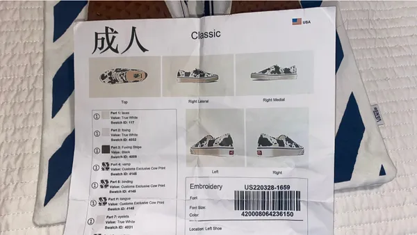 Vans Custom Cow Print - Image 6