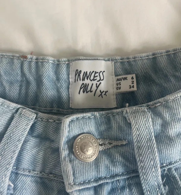 Princess Polly Denim Shorts - Image 5