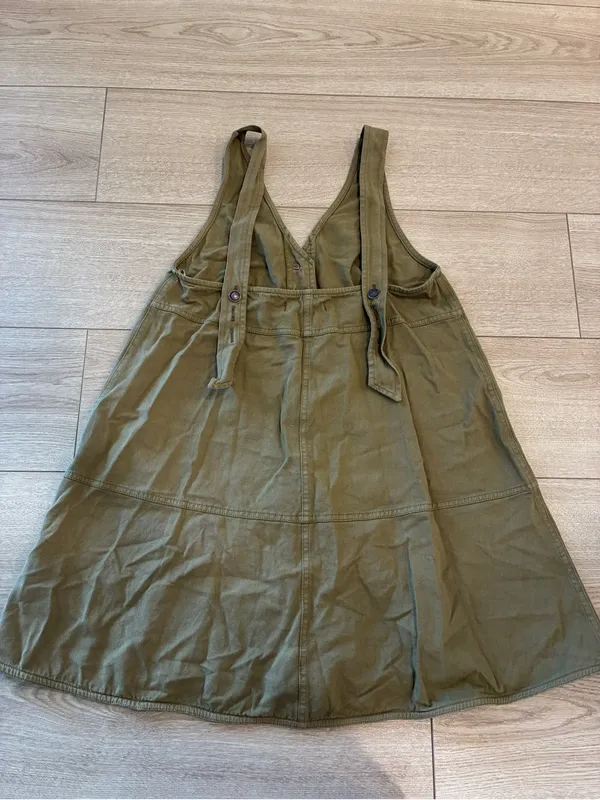 We the Free People Women’s Pocket Full of Sunshine Dress Green Size M - Image 7