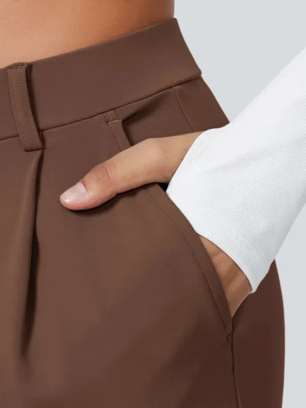 Halara Flex™ DayStretch High Waisted Pocket Straight Leg Work Pants Size Large - Image 8