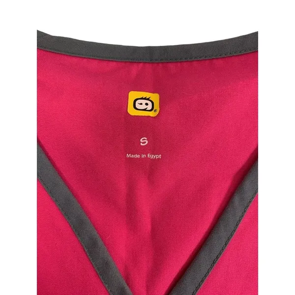 Women's Hot Pink Scrub Top - Image 3