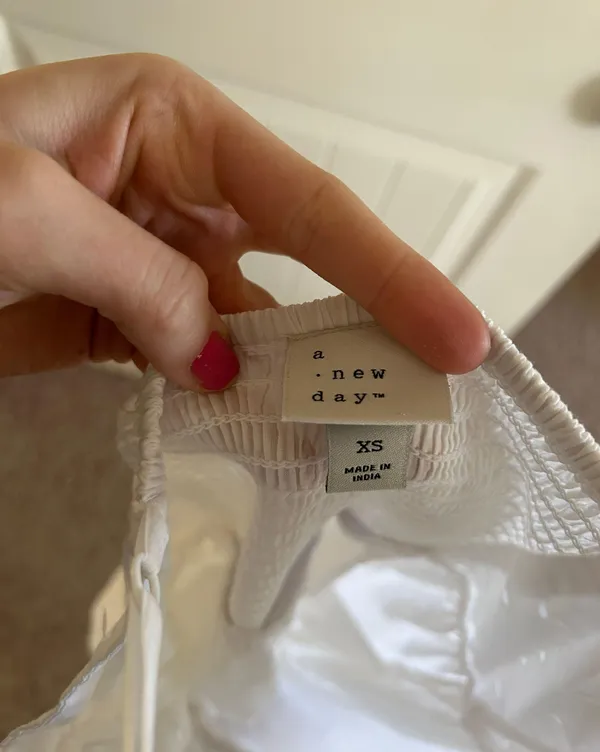 Target White Eyelet Midi Dress - Image 3